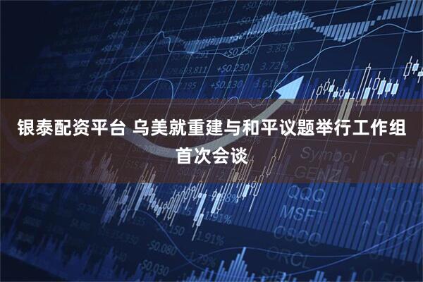 银泰配资平台 乌美就重建与和平议题举行工作组首次会谈